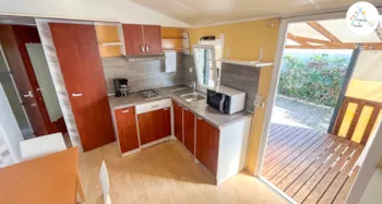Mietunterkunft - Mobil Home Moréa - Camping de Vaudois