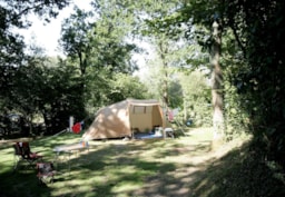 Kampeerplaats(en) - Standplaats Familie Tent + Auto (Max 100M²) - Capfun - Le Patisseau