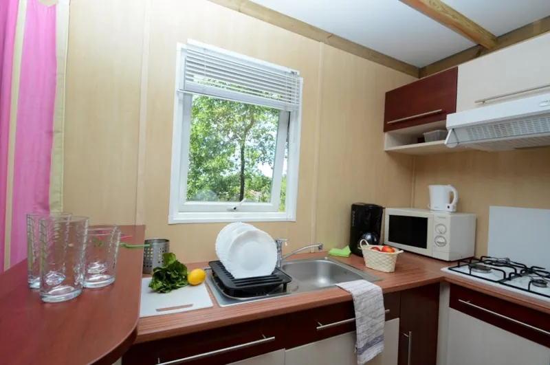 Chalet Confort 25M² 2 Chambres Avec Climatisation