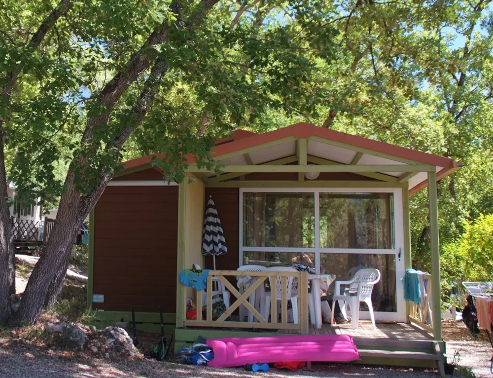 Location - Chalet Morea 25M² - 2 Chambres Climatisé - Camping Le Parc