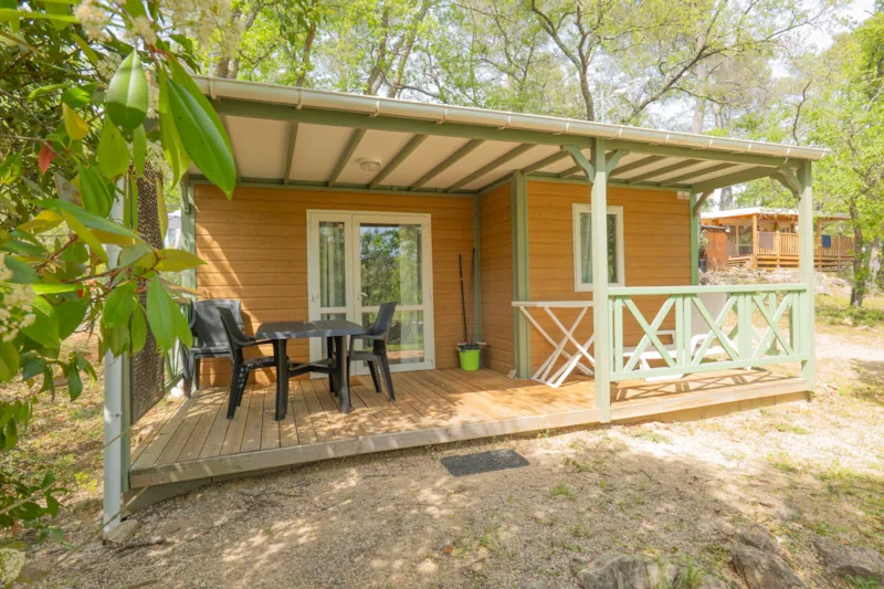 Chalet Confort 25M² 2 Chambres Avec Climatisation