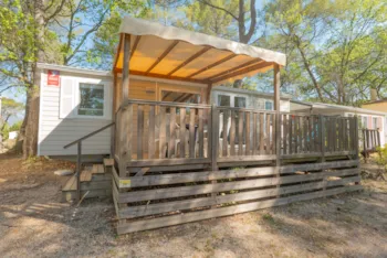 Mietunterkunft - Mobilheim Riviera 35M² - 3 Schlafzimmer Klimatisiert - Camping Le Parc