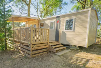 Mietunterkunft - Mobilheim Provence 35M² - Camping Le Parc