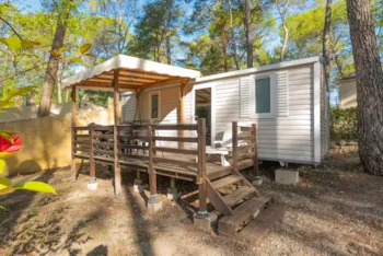 Mietunterkunft - Mobilheim Confort 29M² 2 Schlafzimmer Mit Klimaanlage - Camping Le Parc