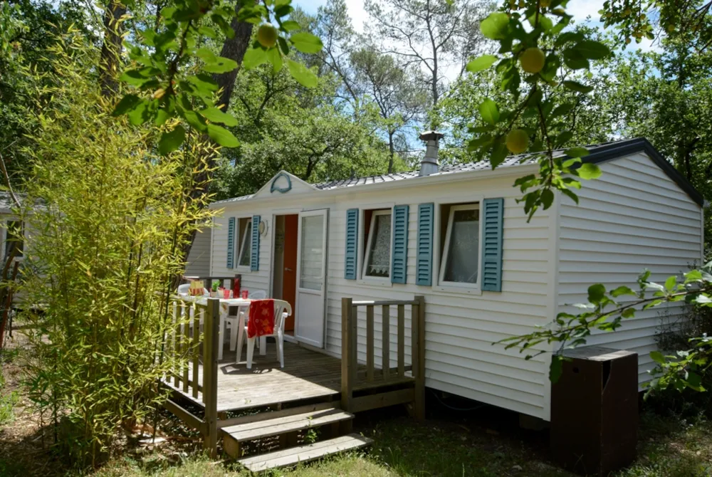 Location - Mobilhome Eco Sans Tv Avec Climatisation - 24M² - Camping Le Parc