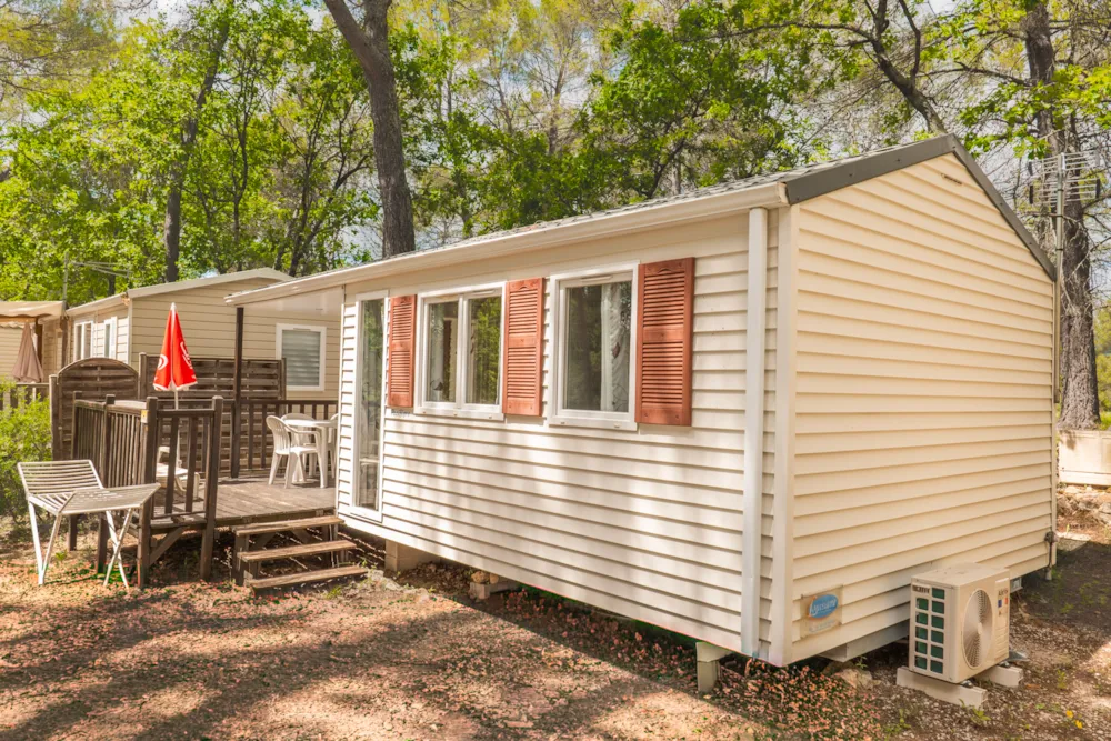 Location - Mobilhome Standard Avec Tv Avec Climatisation - Camping Le Parc