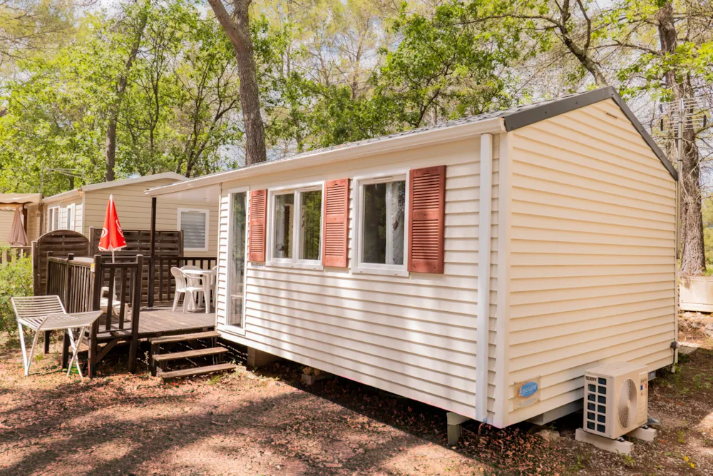 Location - Mobilhome Standard Avec Tv Avec Climatisation - Camping Le Parc
