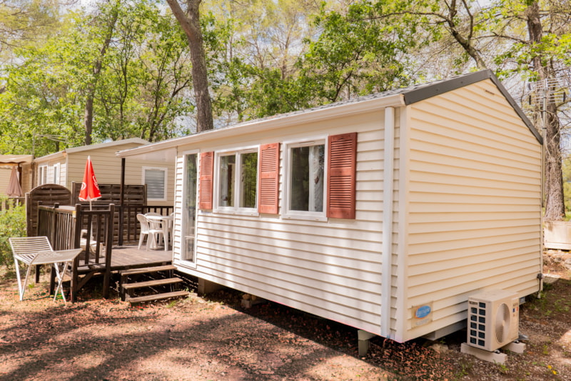 Mobilhome Standard mit TV und Klimaanlage