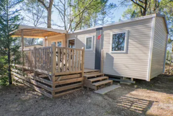 Mietunterkunft - Mobilheim Provence 35M² 6 Personen - Camping Le Parc