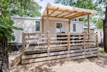 Mietunterkunft - Mobilheim Confort 29M² - 2 Erwachsene 3 Kinder Klimatisiert - Camping Le Parc