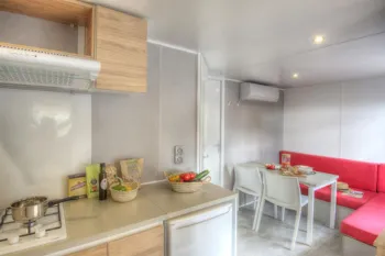 Mietunterkunft - Mobilheim 1 Zimmer - Camping Marvilla Parks - La Plage d'Argens
