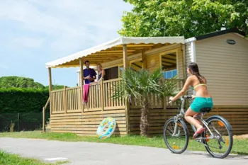 Mietunterkunft - Mobilheim 3 Zimmer - Camping Marvilla Parks - La Plage d'Argens