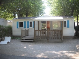 Huuraccommodatie(s) - Grand Confort Cottage Family  3 Kamers - Camping les Fouguières