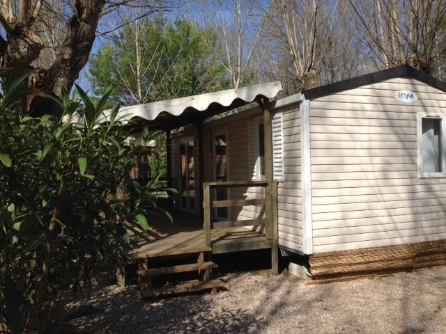 Mietunterkunft - Grand Confort Cottage Riviera  Klimaanlage - Camping les Fouguières
