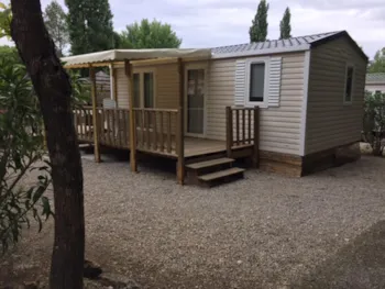 Mietunterkunft - Grand Confort Cottage Riviera  Klimaanlage - Camping les Fouguières