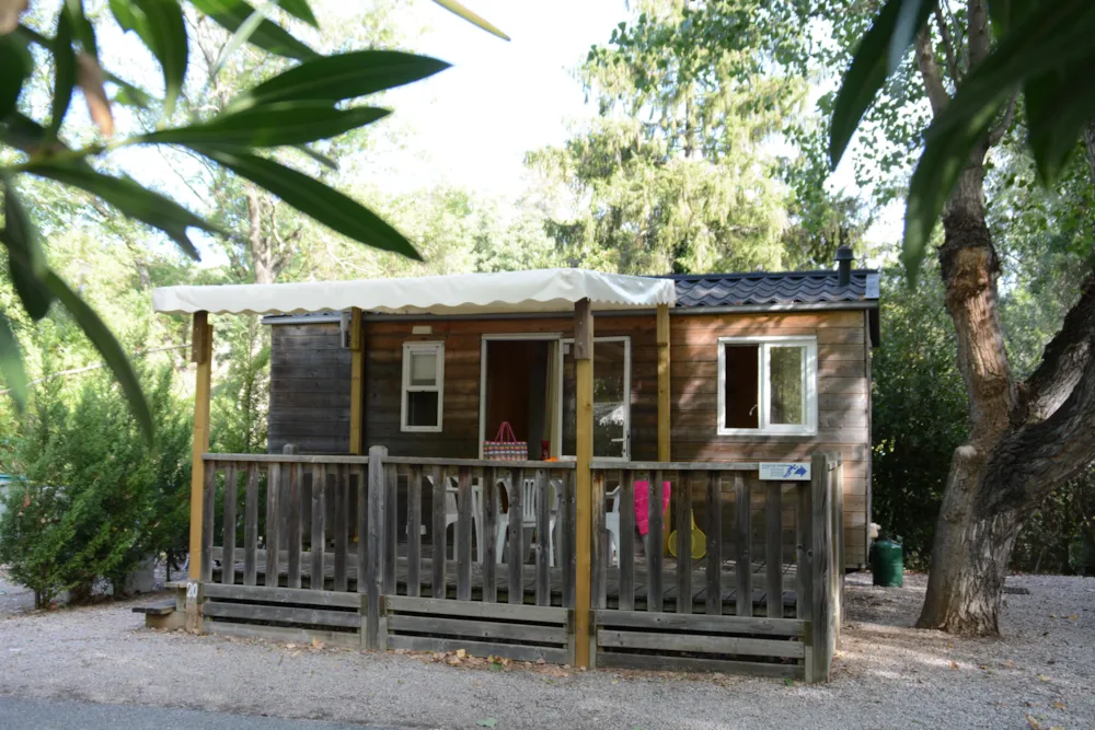 Mietunterkunft - Classic Eco Bois   Nicht Klimatisiert - Camping les Fouguières