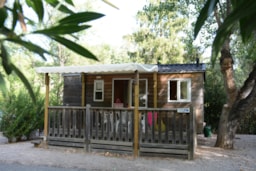 Huuraccommodatie(s) - Classic Eco Bois - Camping les Fouguières