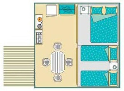 LODGE TOILE BOIS - without toilet blocks — 5