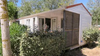 Mietunterkunft - Grand Confort Cottage Floride  Klimaanlage - Camping les Fouguières