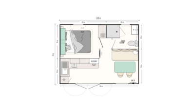 PREMIUM COTTAGE CAHITA  AIR CONDITIONED 1 Bedroom — 6