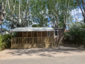 Mietunterkunft - Premium Cottage Riviera  Klimaanlage 3 Schlafzimmer - Camping les Fouguières