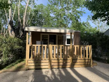 Mietunterkunft - Premium Cottage Cahita  Klimaanlage 1 Schlafzimmer - Camping les Fouguières