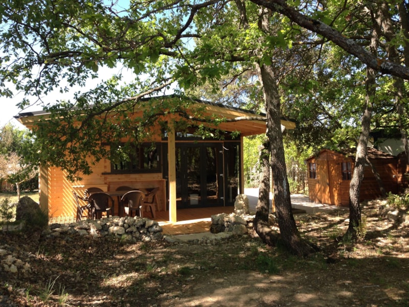 Chalet 100% bois Bioclimatique  2 Chambres