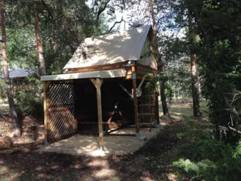 Mietunterkunft - Le Nid: (Zu Deutsch: Das Nest) Neuheit 2016 Mit 1 Schlafzimmer Und Solarer Beleuchtung - Camping L'Avelanède