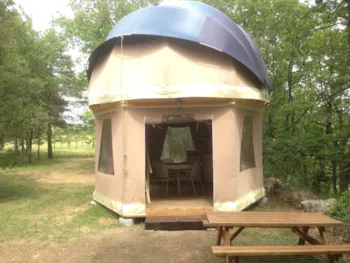 Mietunterkunft - ¤ Le Firmament  ¤  Schau Dir Den Sternenhimmel An! - Camping L'Avelanède