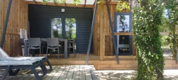 Mietunterkunft - Chalet 2 Chambres: Le Cannelle : Nouveauté 2024 - Camping L'Avelanède
