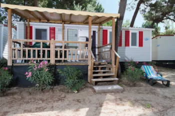 Mietunterkunft - Mobilheim Rosa - Camping Mare e Pineta