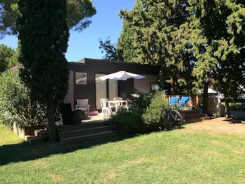 Mietunterkunft - Sunelia Luxe Taos - 40M² 3 Schlafzimmes - Camping Sunêlia Le Méditerranée Argelès