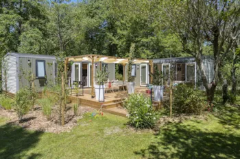 Mietunterkunft - Cottage Friends 5 Schlafzimmer **** - Camping Sandaya Le Col Vert