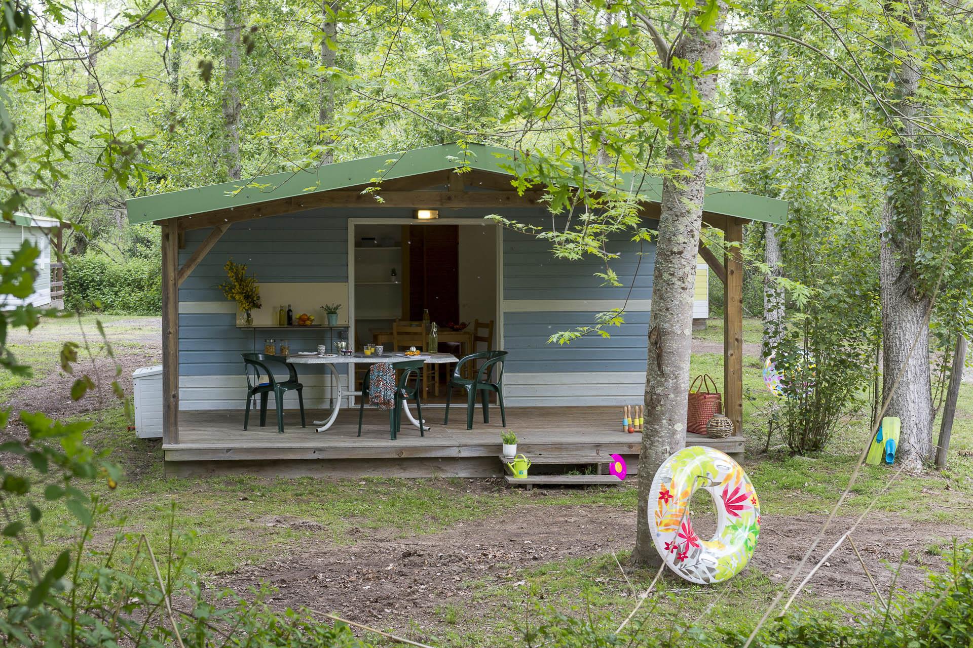Location - Chalet 2 Chambres* (Sans Eau) - Camping Sandaya Le Col Vert