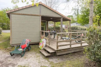 Mietunterkunft - Hütte 2 Schlafzimmer *** - Camping Sandaya Le Col Vert