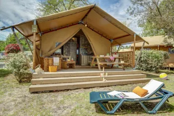 Mietunterkunft - Lodge 2 Schlafzimmer**** - Camping Sandaya Le Col Vert