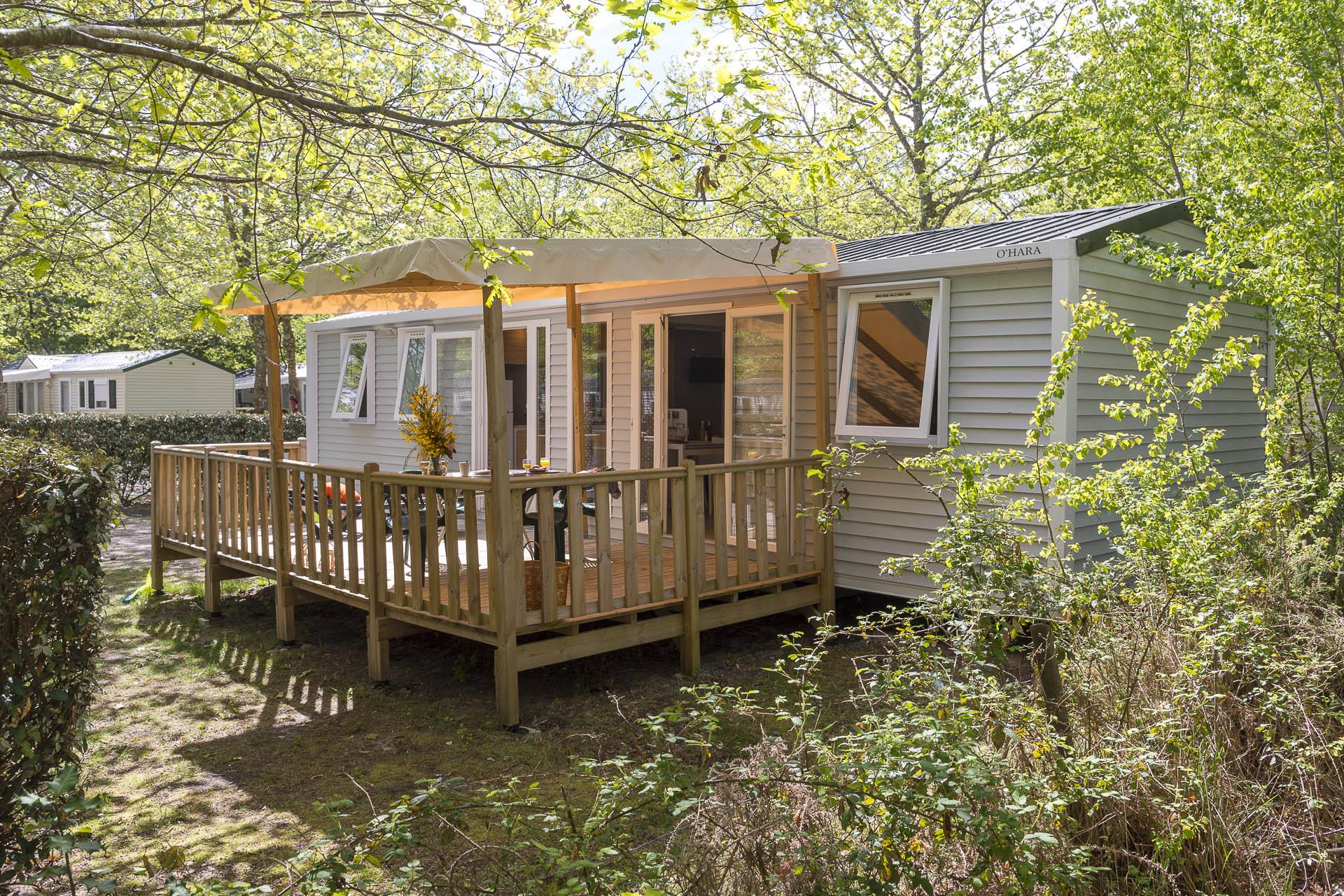 Location - Cottage 3 Chambres 2 Salles De Bains**** - Camping Sandaya Le Col Vert