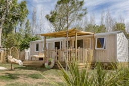 Huuraccommodatie(s) - Cottage 3 Kamers 2 Badkamers Premium - Camping Sandaya Le Col Vert