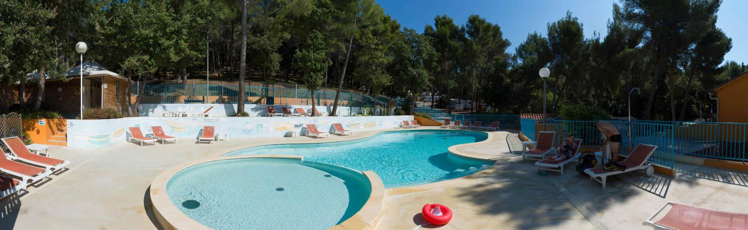 Baignade Camping Les Playes - Six Fours Les Plages