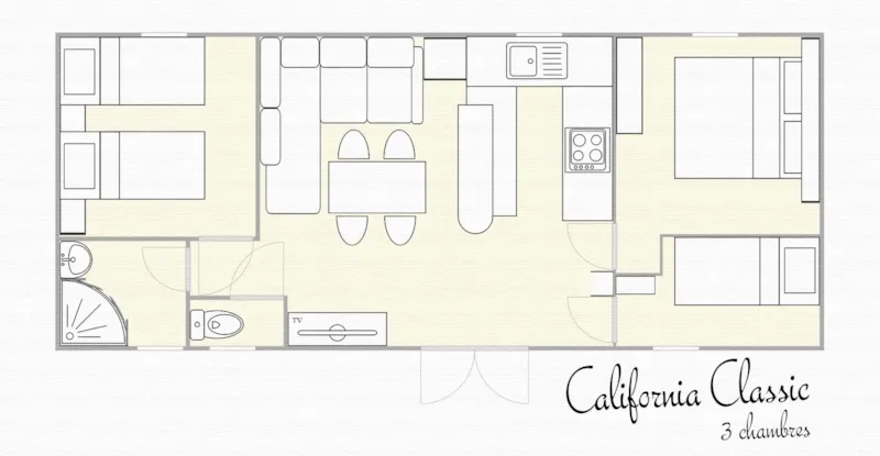 Resident Arizona 3 Ch | 40 M² | 3 Chambres