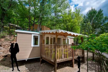 Mietunterkunft - Confort 2 Schlafzimmer Pitchoun | 22 M² - Camping Le Clos de Barbey