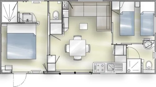 Taos Luxe 2 Chambres | 40 M²