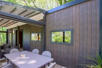 Mietunterkunft - Taos Luxe 3 Schlafzimmer |40 M² - Camping Le Clos de Barbey