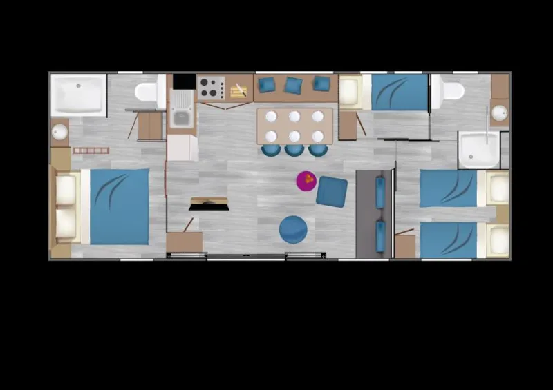 Taos Luxe 3 Chambres |40 M²