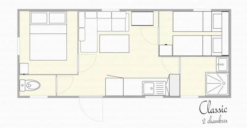 Classic 2 Chambres | 24 M²