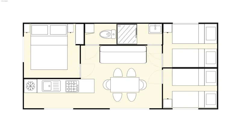 Confort 3 Chambres | 30 M²