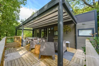 Mietunterkunft - Taos Luxe 2 Schlafzimmer | 40 M² - Camping Le Clos de Barbey