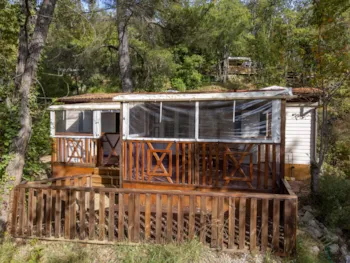 Mietunterkunft - Resident California | 40 M² | 2 Schlafzimmer - Camping Le Clos de Barbey