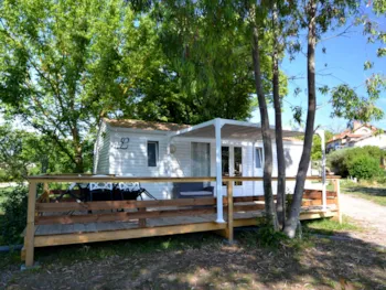 Mietunterkunft - Mobilheim Mimosa - Camping Le Domaine des Floralies