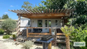 Mietunterkunft - Mobilheim Siagne - Camping Le Domaine des Floralies